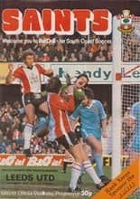 Southampton v Leeds United 22-Nov-1980
