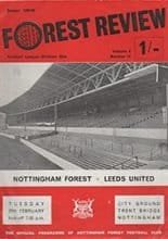 Nottingham Forest v Leeds United 25-Feb-1969