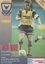 Oxford United v Leeds United 29-Jan-1994