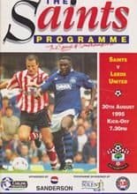 Southampton v Leeds United 30-Aug-1995