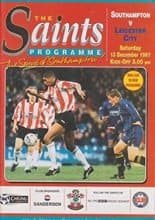 Southampton v Leicester City 13-Dec-1997