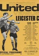 Oxford United v Leicester City 17-Feb-1971