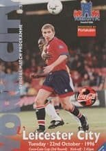 York City v Leicester City 22-Oct-1996