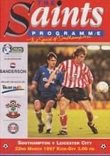 Southampton v Leicester City 22-Mar-1997