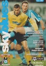 Coventry City v Leicester City 28-Nov-1998