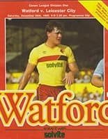 Watford v Leicester City 28-Dec-1985