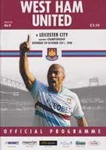 West Ham United v Leicester City 29-Oct-2011