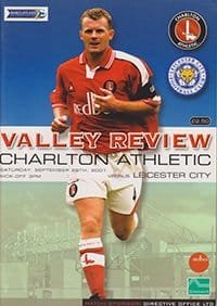 Charlton Athletic v Leicester City 29-Sep-2001