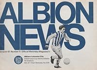 West Bromwich Albion v Leicester City 05-Nov-1969