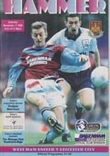 West Ham United v Leicester City 05-Nov-1994