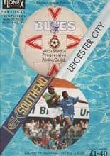 Southend United v Leicester City 05-Sep-1992