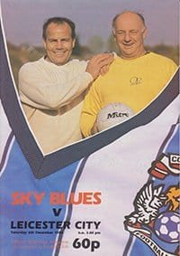 Coventry City v Leicester City 06-Dec-1986