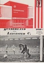 Sunderland v Leicester City 06-Jan-1968