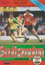 Southampton v Leicester City 07-Mar-1987