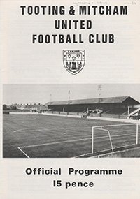 Tooting & Mitcham United v Leytonstone& Ilford 01-Nov-1980
