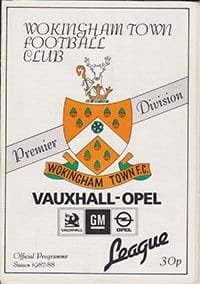 Wokingham Town v Leyton-Wingate 24-Mar-1988