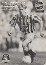 Notts County v Lincoln City 15-Aug-1995