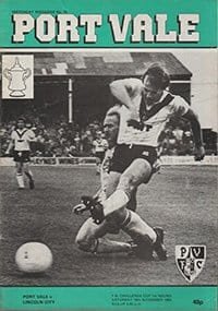 Port Vale v Lincoln City 19-Nov-1983