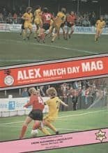 Crewe Alexandra v Lincoln City 30-Aug-1980
