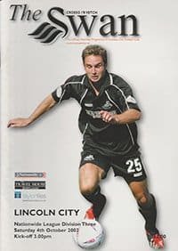 Swansea City v Lincoln City 04-Oct-2003