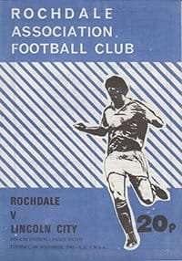 Rochdale v Lincoln City 04-Nov-1980