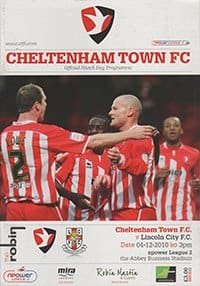 Cheltenham Town v Lincoln City 04-Dec-2010
