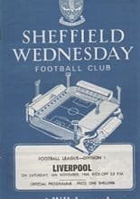 Sheffield Wednesday v Liverpool 16-Nov-1968