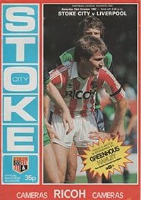 Stoke City v Liverpool 23-Oct-1982