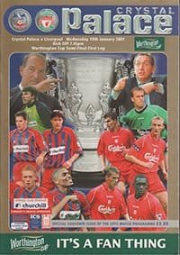 Crystal Palace v Liverpool 10-Jan-2001