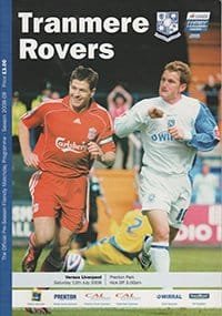 Tranmere Rovers v Liverpool 12-Jul-2008