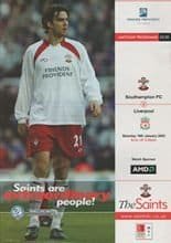 Southampton v Liverpool 18-Jan-2003