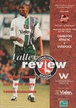 Charlton Athletic v Liverpool 23-Oct-1996
