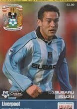 Coventry City v Liverpool 28-Apr-2001