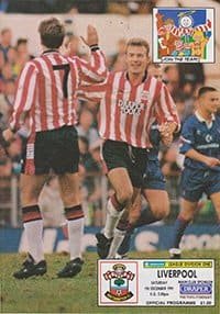 Southampton v Liverpool 07-Dec-1991