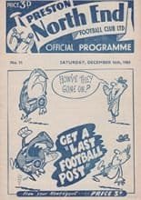 Preston North End v Luton Town 16-Dec-1961