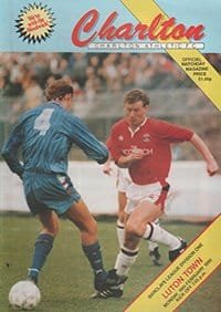 Charlton Athletic v Luton Town 19-Feb-1990