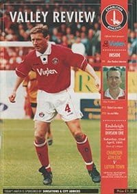 Charlton Athletic v Luton Town 22-Apr-1995