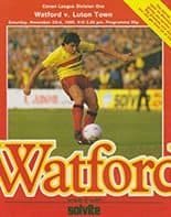 Watford v Luton Town 23-Nov-1985