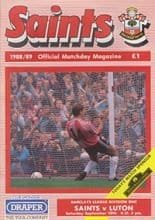 Southampton v Luton Town 10-Sep-1988