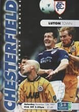 Chesterfield v Luton Town 13-Dec-1997
