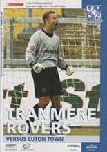 Tranmere Rovers v Luton Town 14-Sep-2007