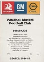 Vauxhall Motors Luton v Luton Town 17-Sep-1984
