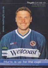 Reading v Luton Town 21-Aug-2001
