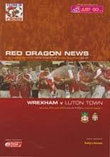 Wrexham v Luton Town 23-Apr-2005