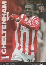 Cheltenham Town v Luton Town 08-Apr-2003