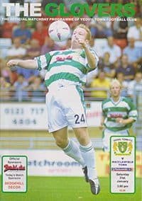 Yeovil Town v Macclesfield Town 31-Jan-2004