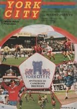 York City v Maidstone United 28-Apr-1990