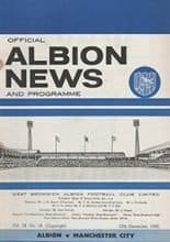 West Bromwich Albion v Manchester City 10-Dec-1966