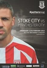 Stoke City v Manchester City 11-Feb-2015