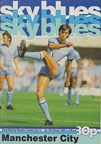 Coventry City v Manchester City 12-Feb-1983